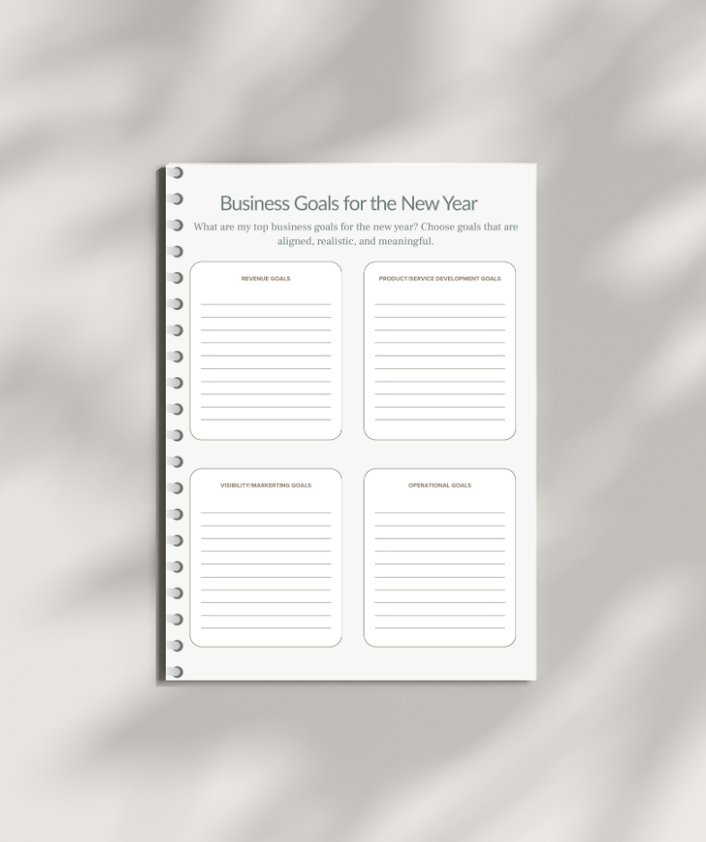 YEAR END REFLECTION JOURNAL